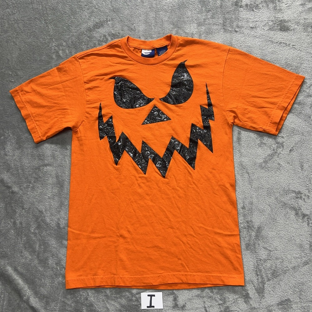 2000s Y2K Jesse Pinkman Jack O Lantern Pumpkin Skull  T-Shirt Size M ( 38/40 )